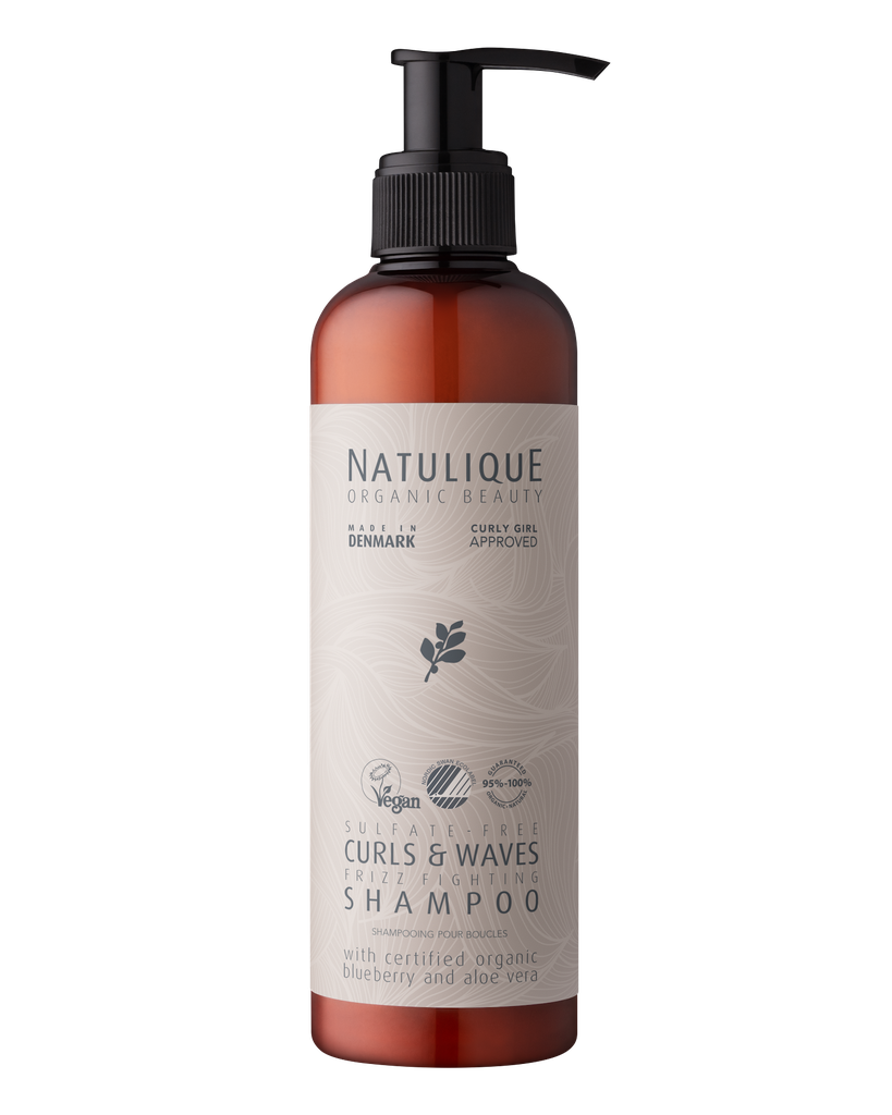 [NQ C&W Shampoo 250] Curls and Waves ShampooSampon organic pentru parul cret si refacerea buclelor, aprobat "Curly Girl", Curls & Waves Natulique  250ml