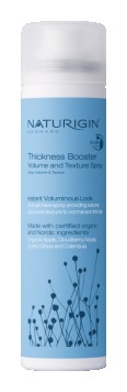 [NRG Fixativ lichid forti] Fixativ lichid fortifiant pentru volum instant cu sustinere usoara (fara aerosol) Naturigin Hair Thickening Booster Spra