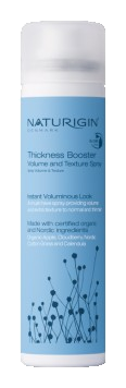 [NRG Fixativ lichid forti] Fixativ lichid fortifiant pentru volum instant cu sustinere usoara (fara aerosol) Naturigin Hair Thickening Booster Spra