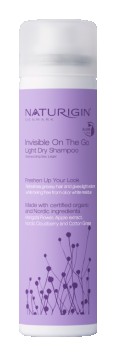 [NRG Sampon uscat transpa] Sampon uscat transparent pentru vitalizare si volum cu sustinere lejera Naturigin Invisible On the Go (travel size) 75ml