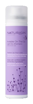 [NRG Sampon uscat transpa] Sampon uscat transparent pentru vitalizare si volum cu sustinere lejera Naturigin Invisible On the Go (travel size) 75ml