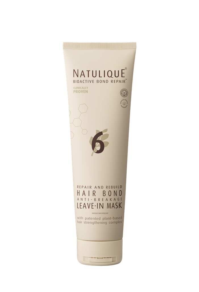 [NQ HBABM 150ml] Anti-Breakage Leave-In Mask (6) BIOACTIVE BOND  Masca Leave-in tratament antirupere si reparare intensiva a parului deteriorat si uscat Natulique 150ml