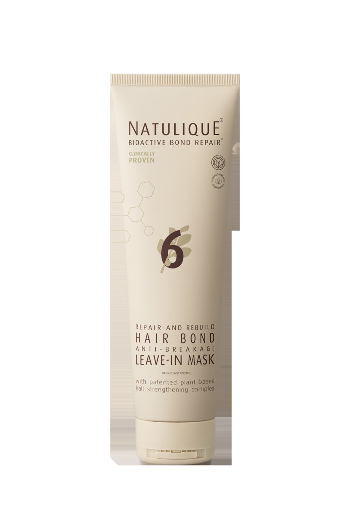 [NQ HBABM 150ml] Anti-Breakage Leave-In Mask (6) BIOACTIVE BOND  Masca Leave-in tratament antirupere si reparare intensiva a parului deteriorat si uscat Natulique 150ml
