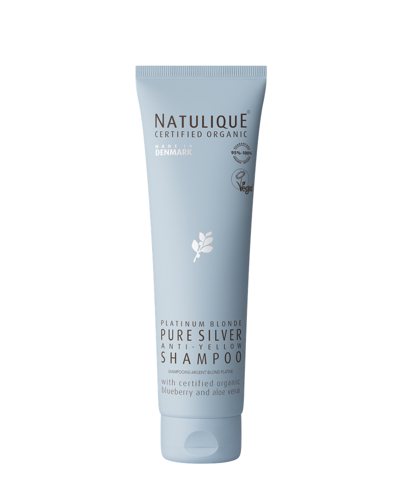 [NQ PS Shampoo 150ml] Pure Silver Shampoo Sampon Platinum Blonde Pure Silver Anti-Yellow Shampoo Natulique 150ml