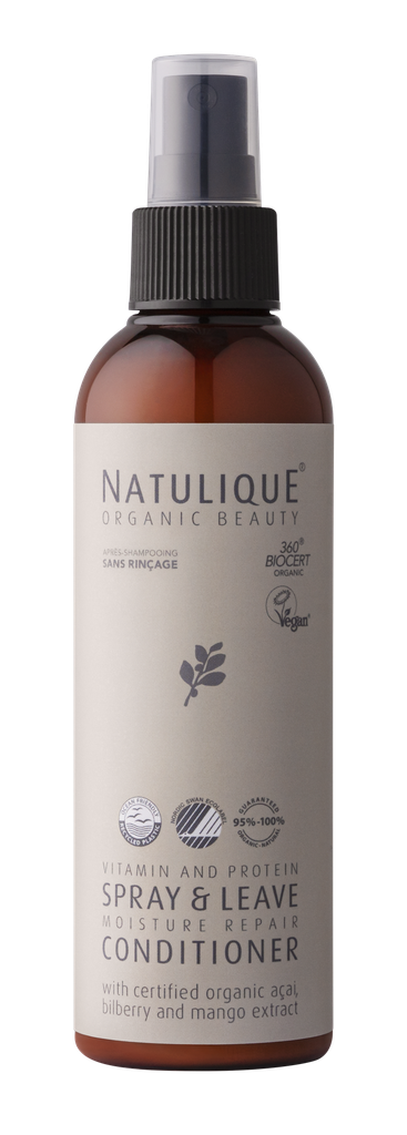 [NQ S&L C 195] Spray & Leave Conditioner Spray Conditionator  Leave -in pentru hidratarea si repararea parului Natulique 195ml