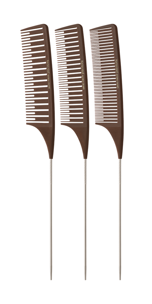 [NQ Weaving Set] Natulique Set de piepteni pentru microsuvite (3 sizes)