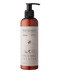 Curls and Waves ShampooSampon organic pentru parul cret si refacerea buclelor, aprobat "Curly Girl", Curls & Waves Natulique  250ml