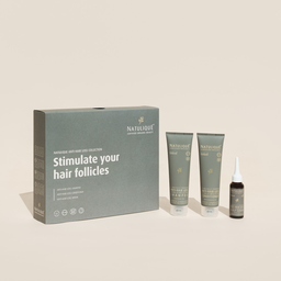KIT ANTICADERE SI CRESTEREA PARULUI SAMPON + BALSAM + SER - Anti Hair Loss Collection Natulique